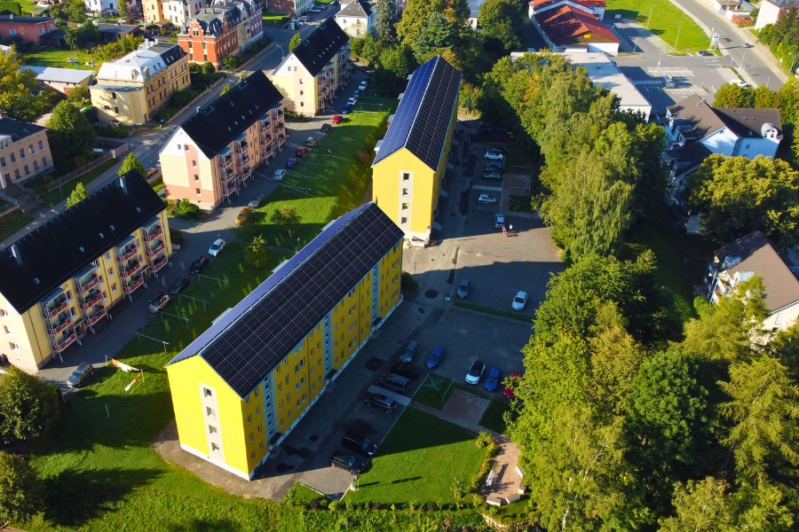  Solarstrom für Mehrgenerationenhaus Lengenfeld