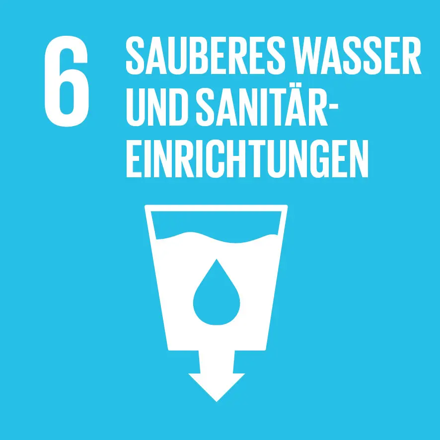 SDG 6 - Sauberes Wasser & Sanitär-Einrichtungen