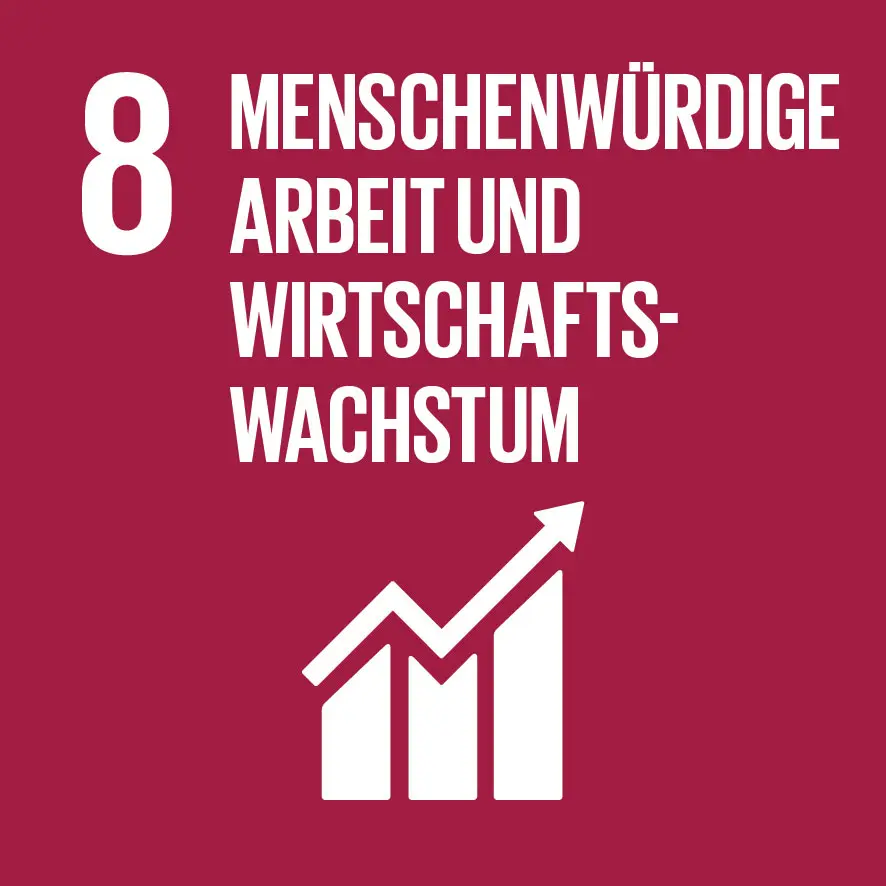 SDG 8 - Menschenwürdige Arbeit & Wirtschaftswachstum