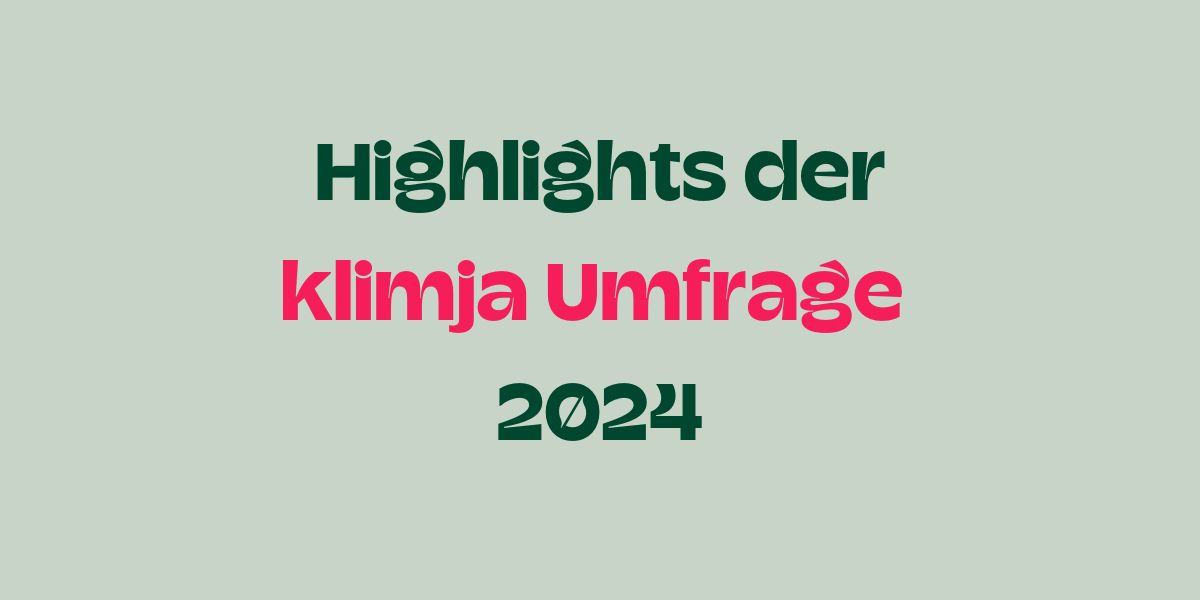 klimja Umfrage 2024