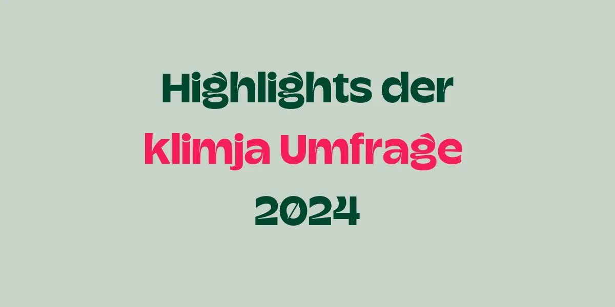 klimja Umfrage 2024