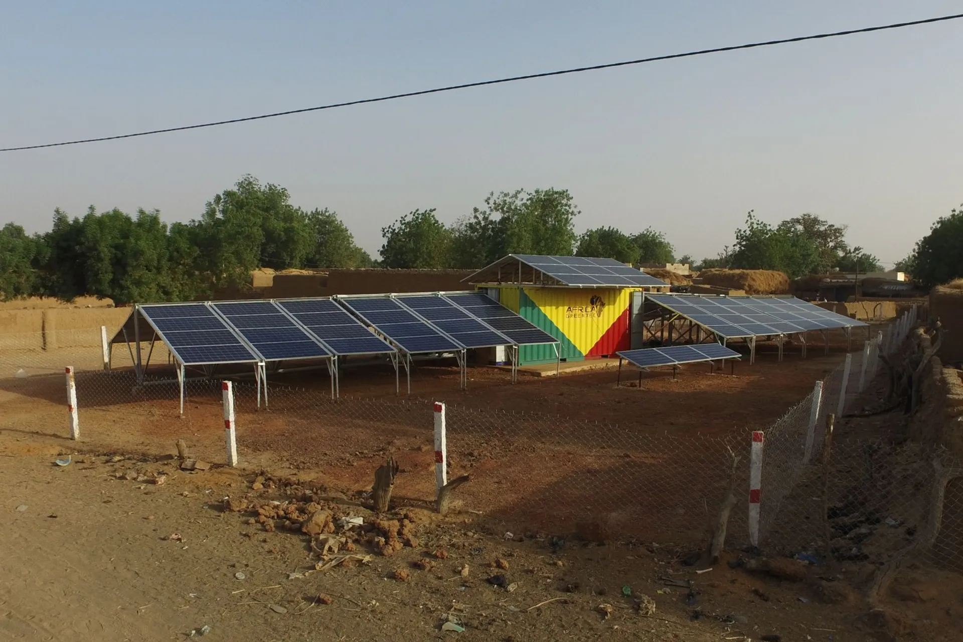 Solarcontainer für Niamé